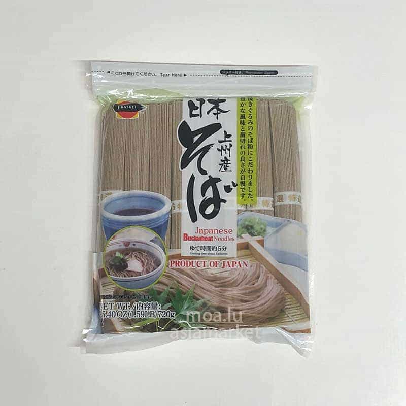 Buckwheat noodle J-Basket 720g