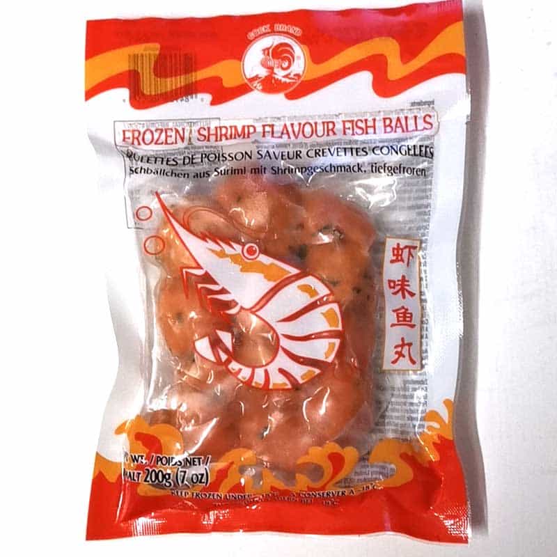 冻虾丸Frozen Shrimp ball