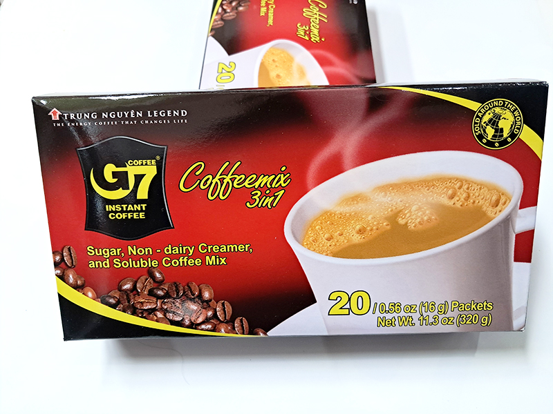 越南三合一即溶咖啡Instant coffee Vietnam