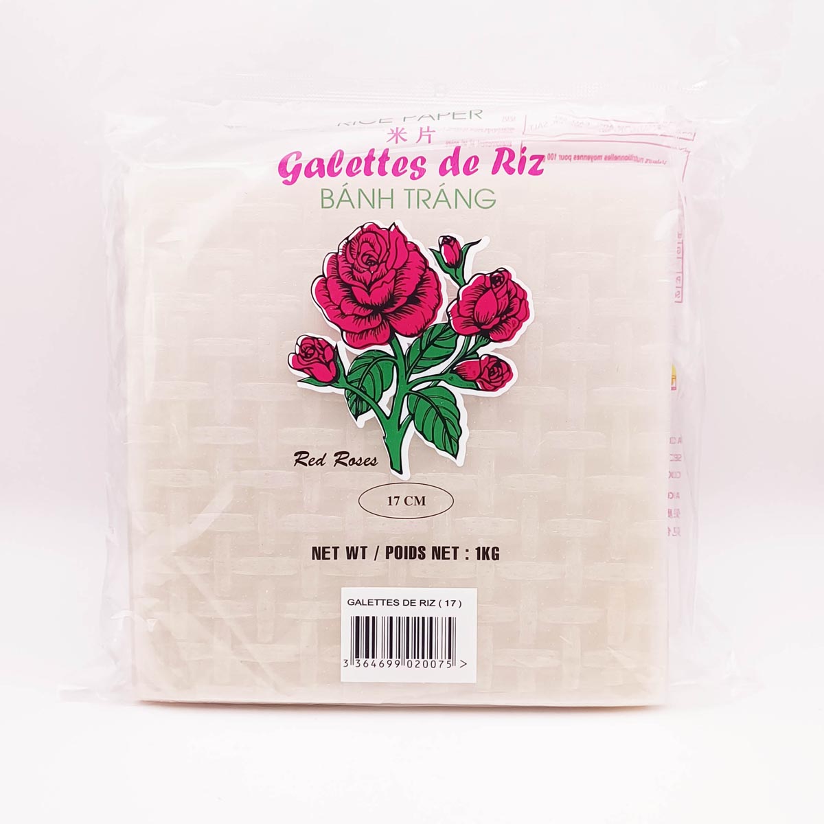 四方米片Galette de riz carre 17cm