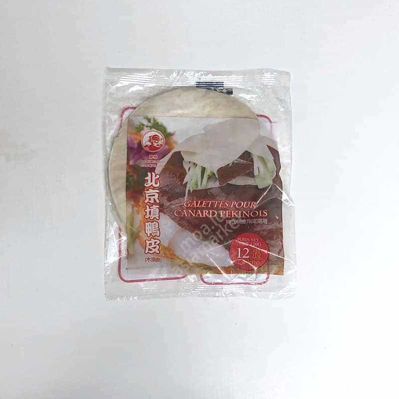 鸭皮Galette pour canard laque 12x10g