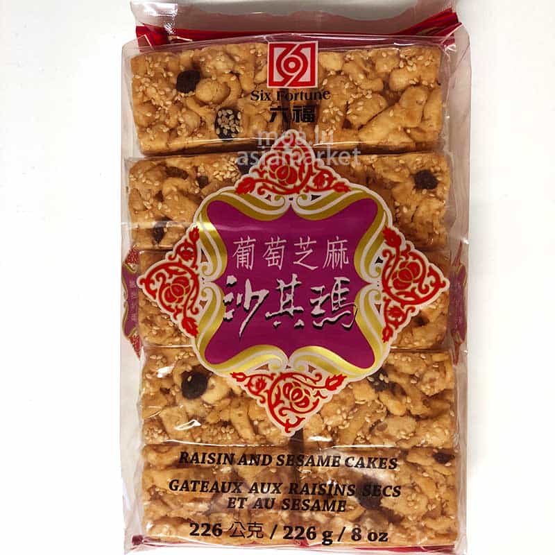 葡萄芝麻沙其马Sesame Shagima 226g