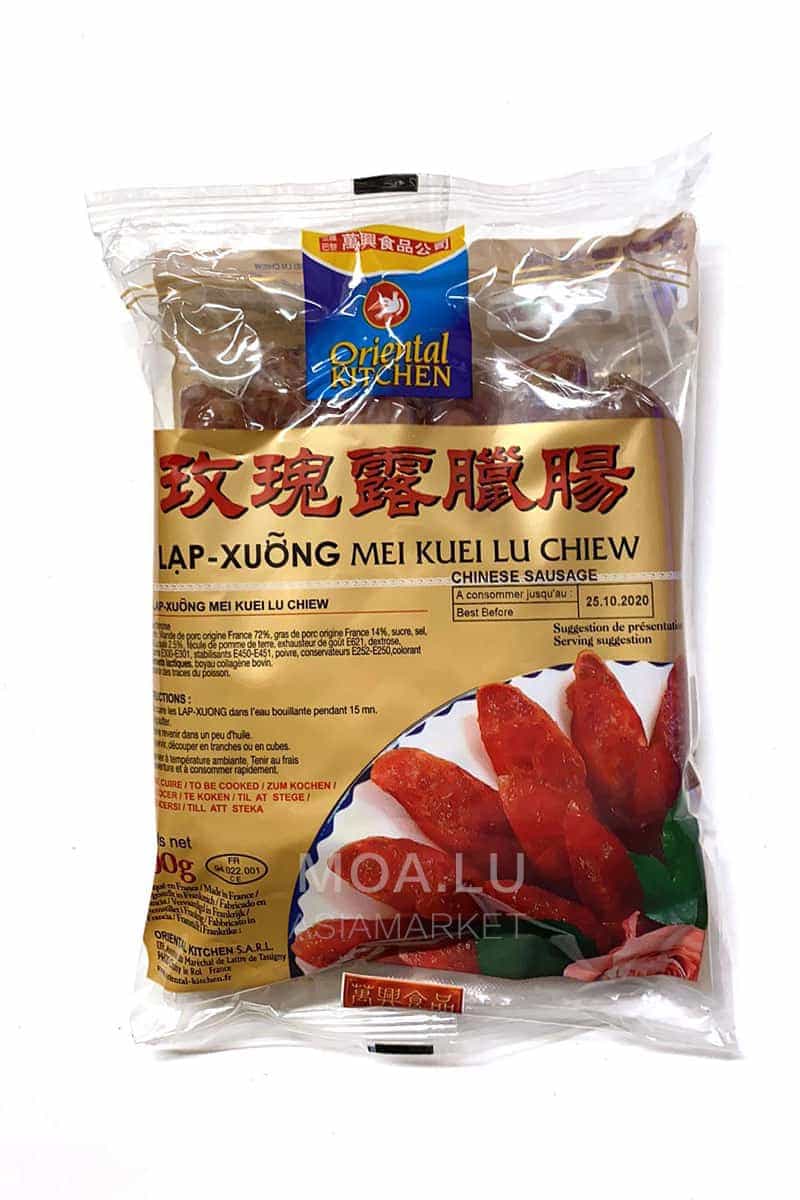 玫瑰露腊肠Sausage with Mei Kuei Lu 500g