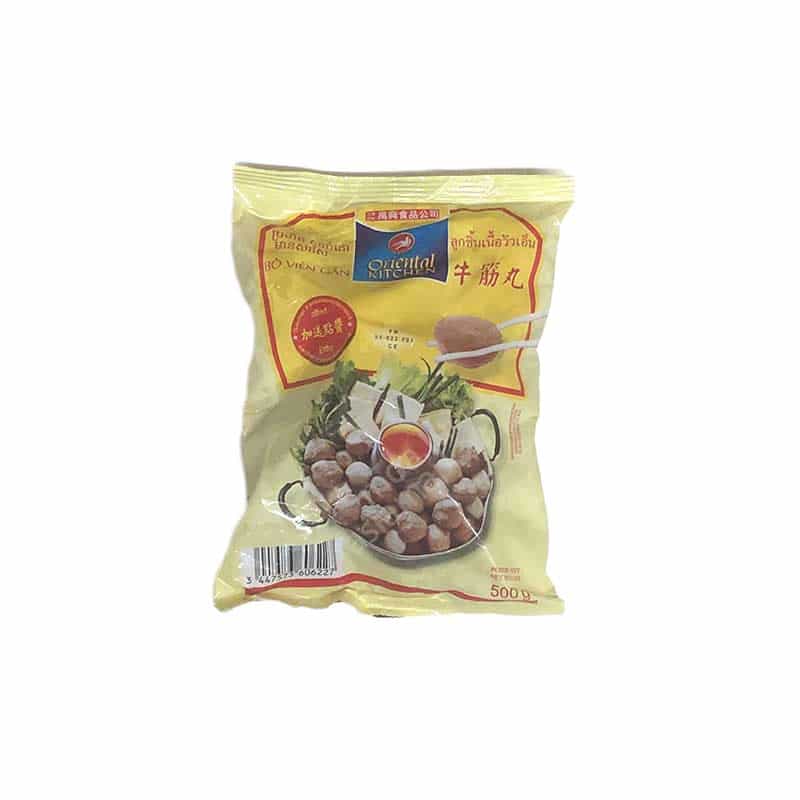 冻牛筋丸Beef Meatball+Nerve 500g