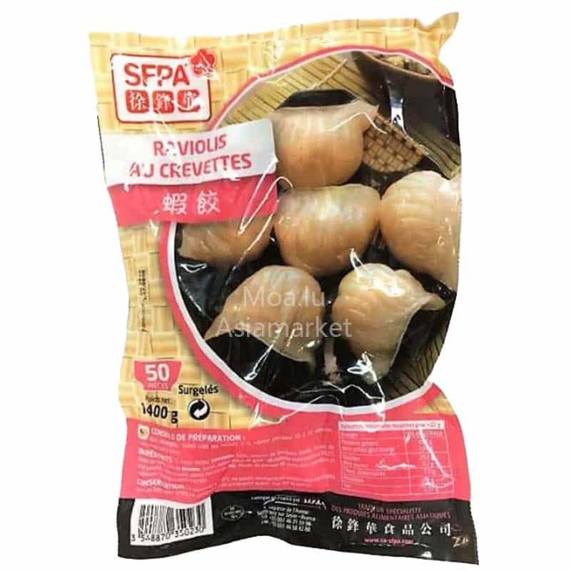 虾饺Hakao Ravioli aux crevette 50p