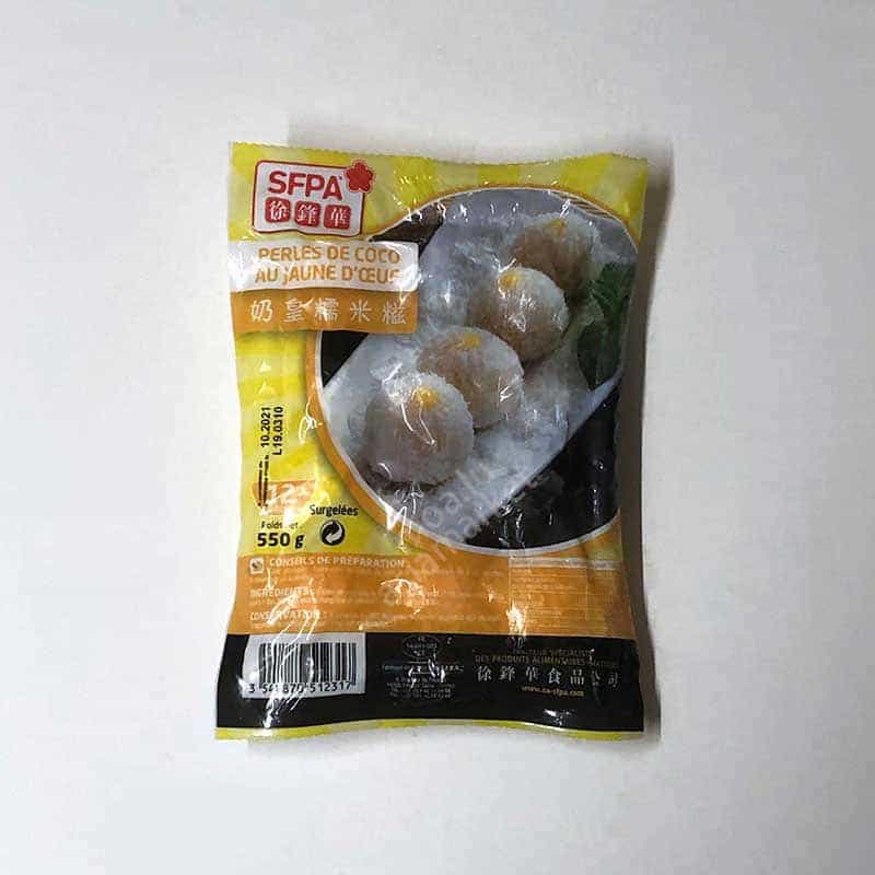 奶黄糯米糍 Perles de Coco crème SFPA