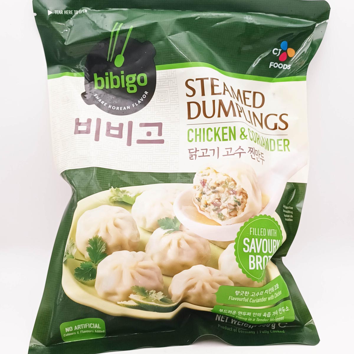 Steam dumpling Chicken coriander 560g