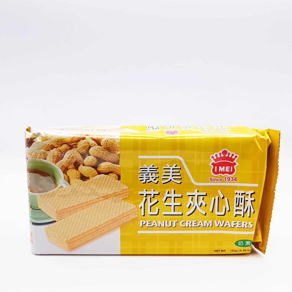 IMei Cream wafer Peanut 152g