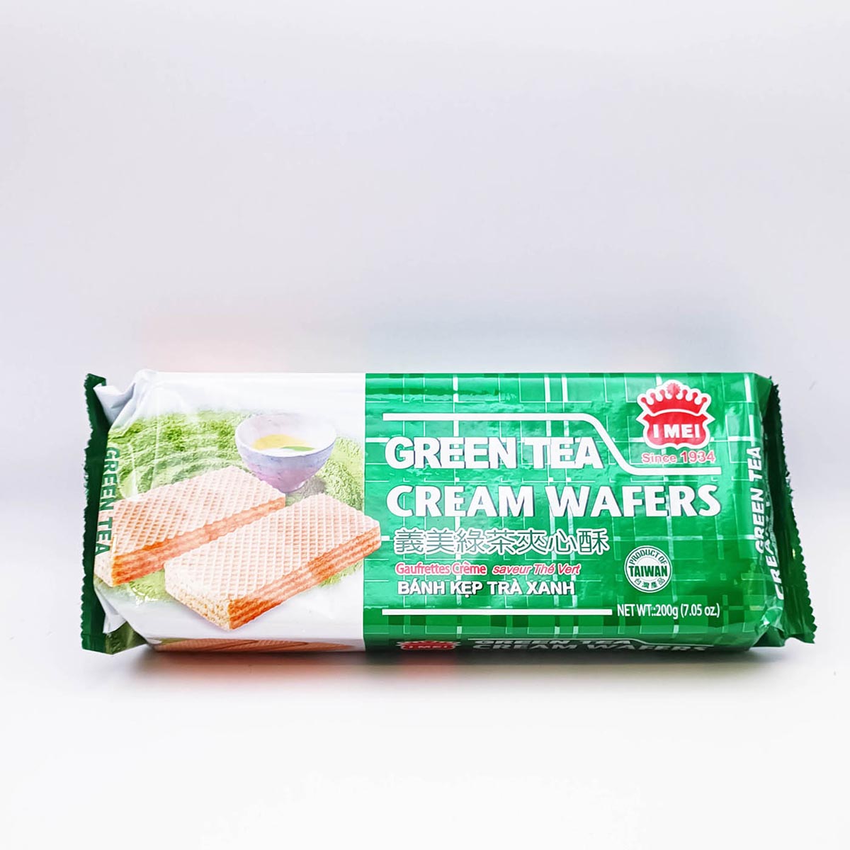 IMei Cream wafer Greentea 200g