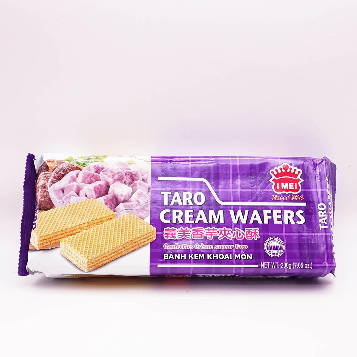 IMei Cream wafer Taro 200g