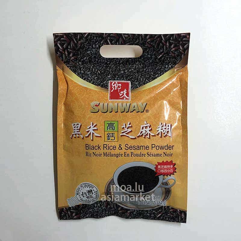 黑米高钙芝麻糊Black rice sesame powder