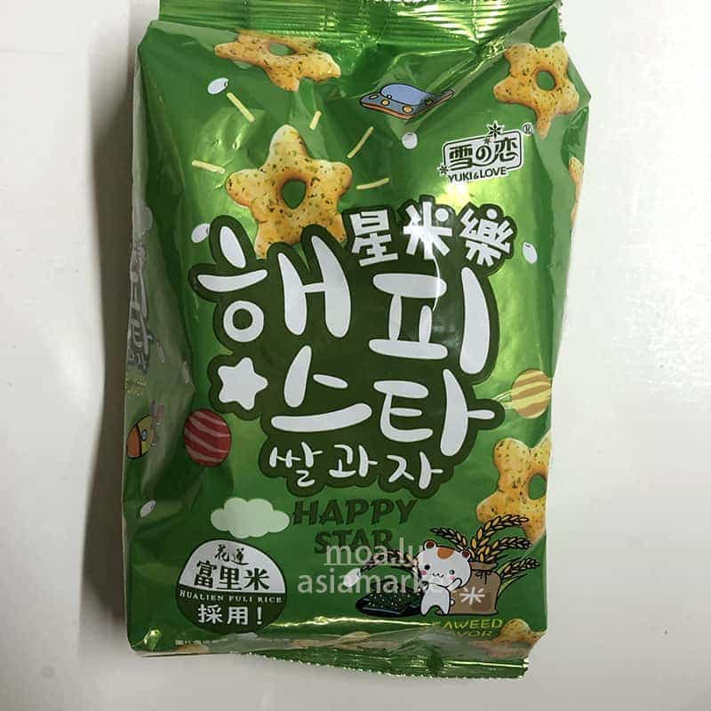 星米乐Rice cracker with seaweed 70g