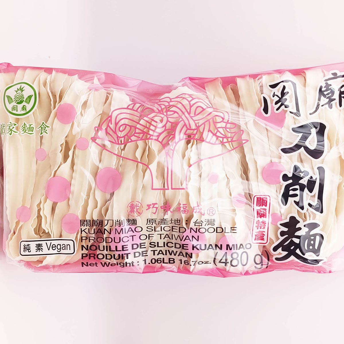 Fuchen Kuanmiao Sliced Noodles 480g