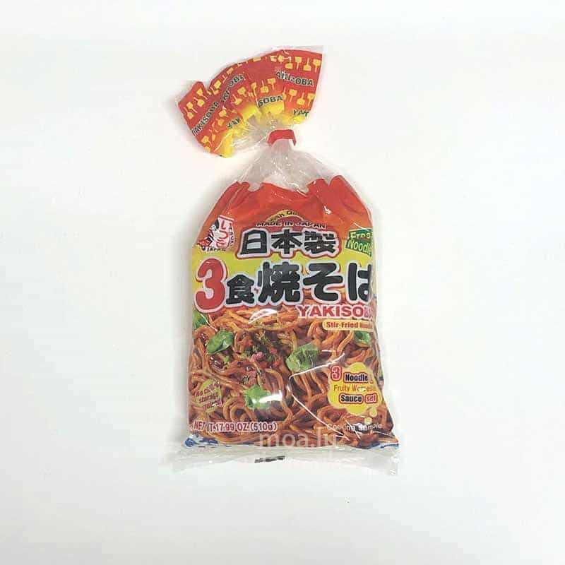 日本炒面Itsuki ex Yaki soba 12/510g(3p)