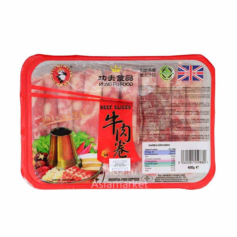 Beef slices 400g