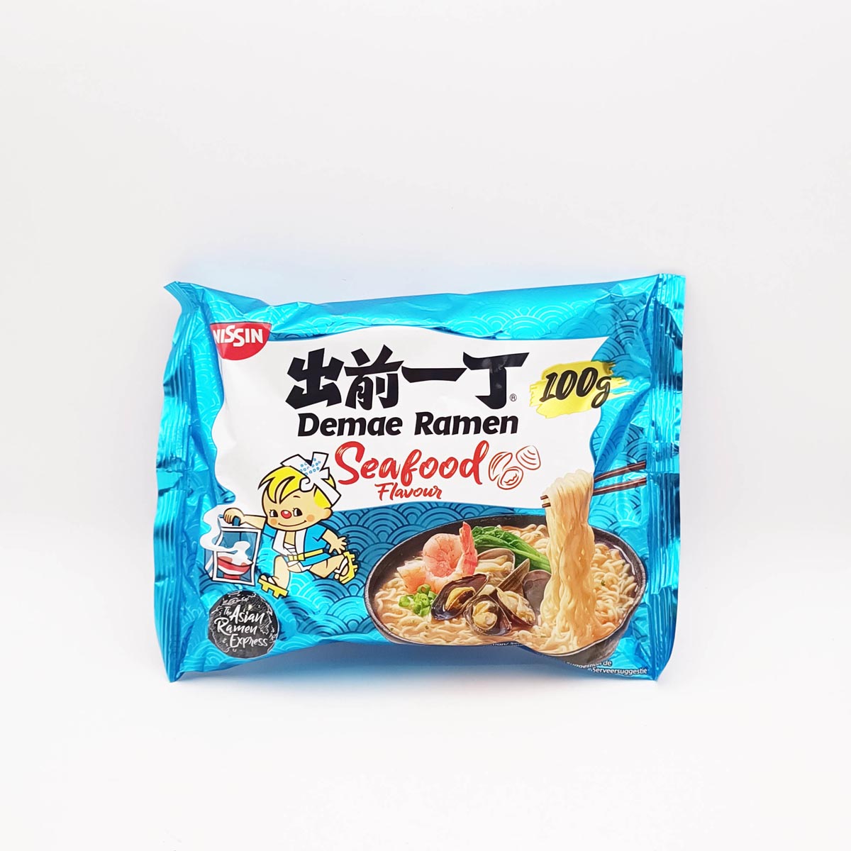 出前一丁海鲜面Inst.noodl demae seafood NiSSIN 100g: