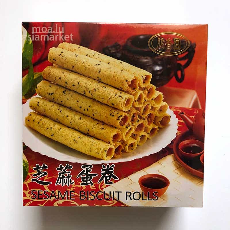 芝麻蛋卷Sesame Cookie Rolls