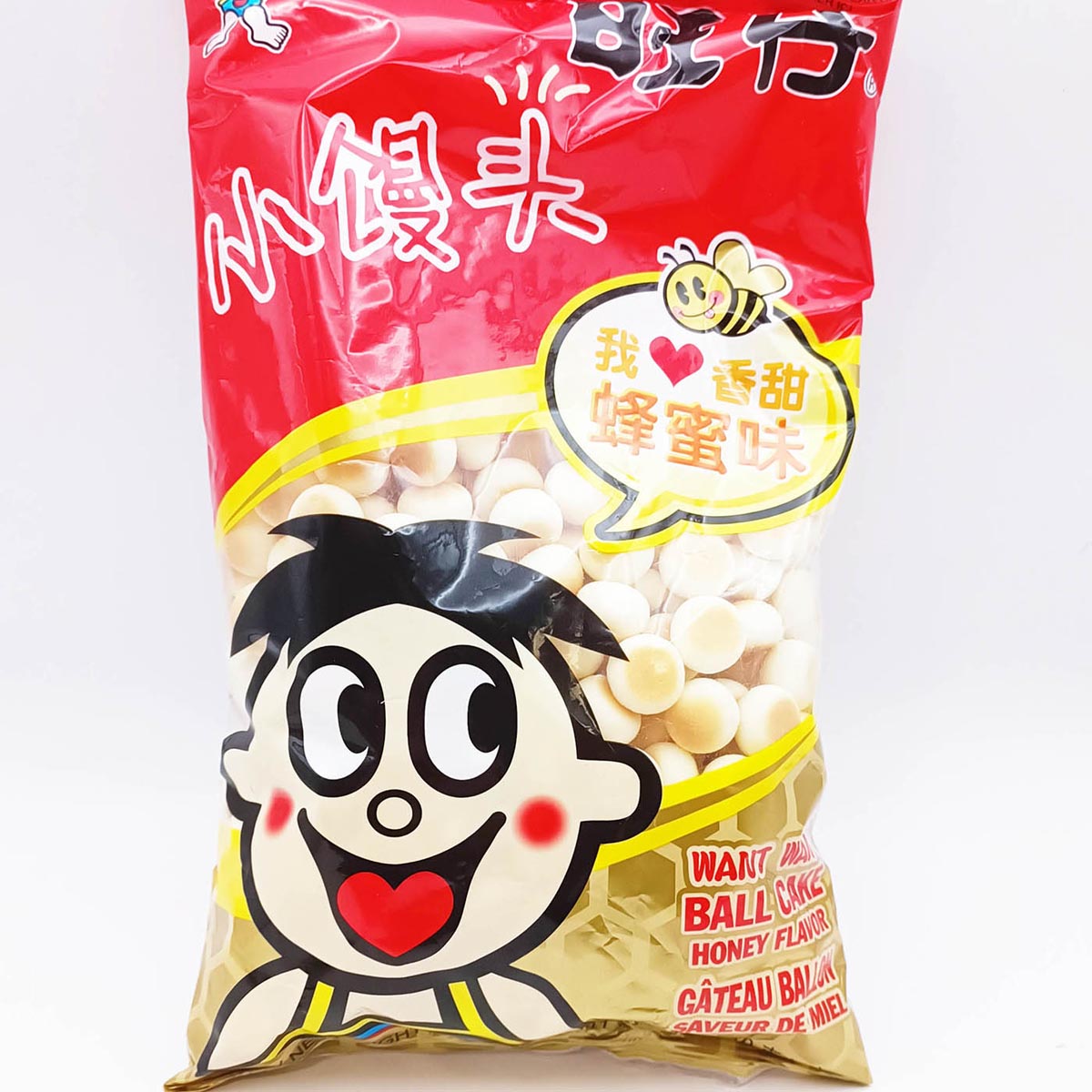 Ball cake Honey 210g 旺仔蜂蜜小馒头