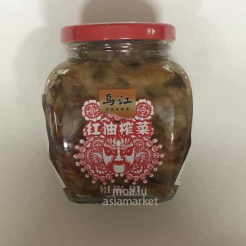 下饭菜Wujiang Preserved vegetable Chili Oil 300g