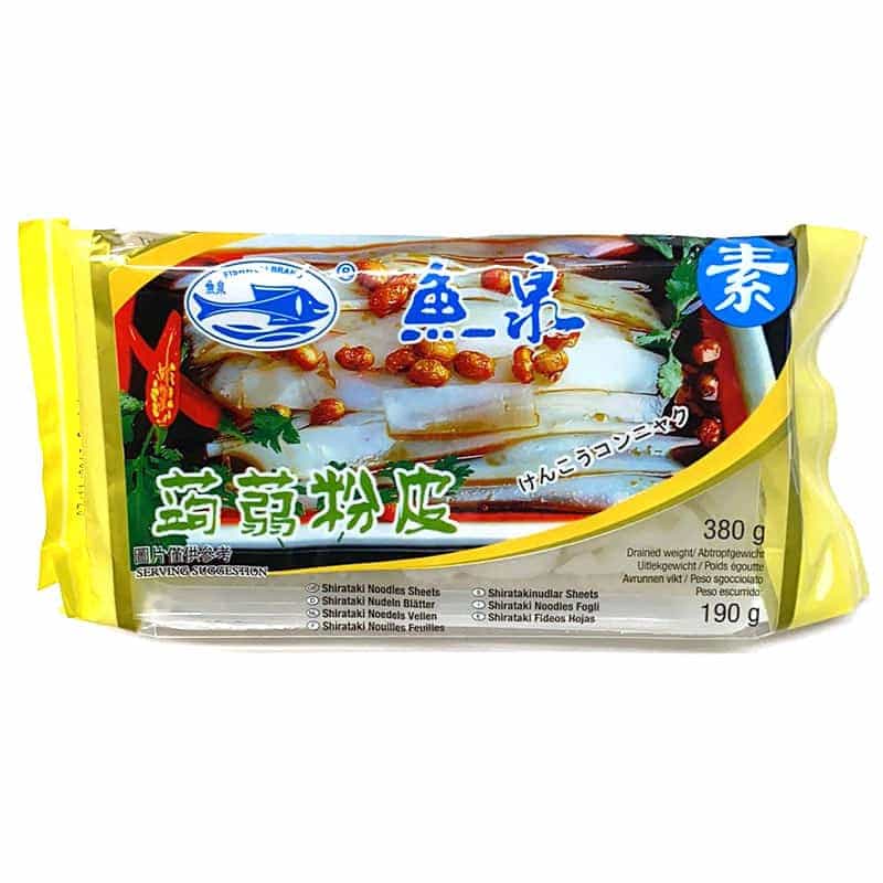 魔芋粉皮Shirataki Flat noodle