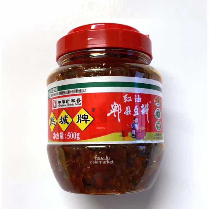 红油郫县豆瓣Pi Xian Broad bean sauce 500g