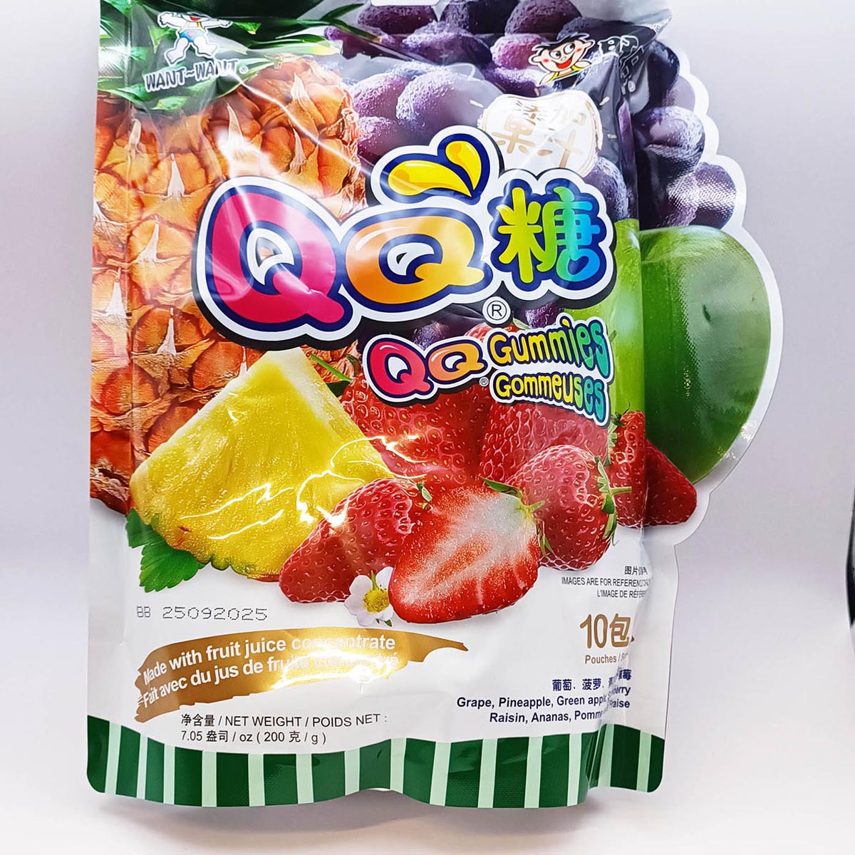 QQ Gummies 200g Want Want QQ糖综合包