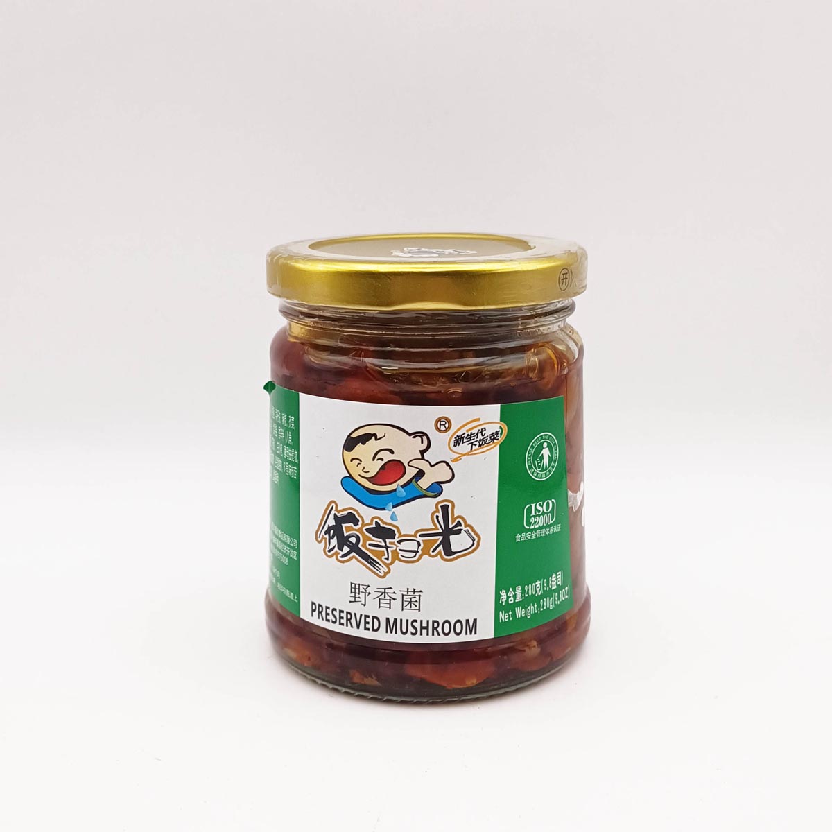 Mushroom pickles 饭扫光野香菌