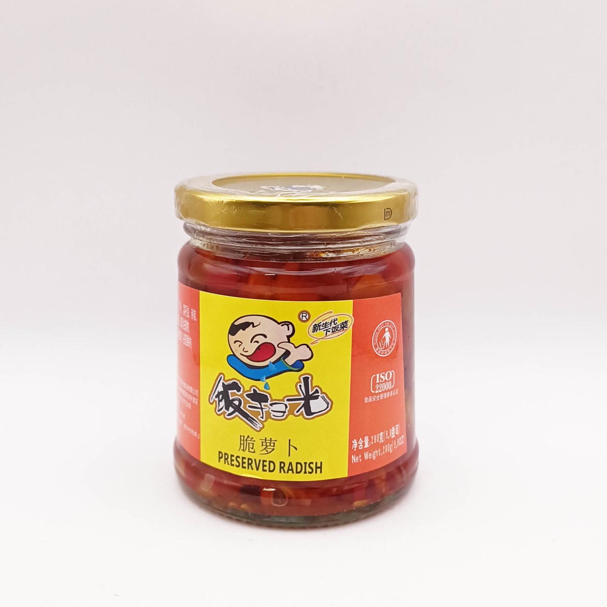 饭扫光辣萝卜Radish Fansaoguang