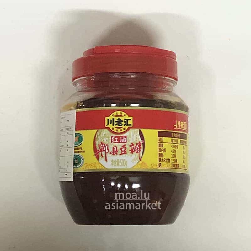 川老汇红油豆瓣Bean Sauce in chili oil 500g