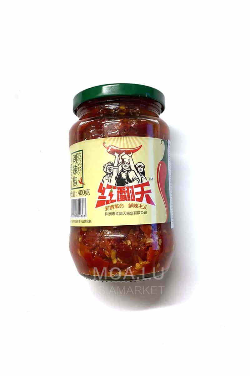 红翻天蒸鱼剁椒Pickle Paprika 400g