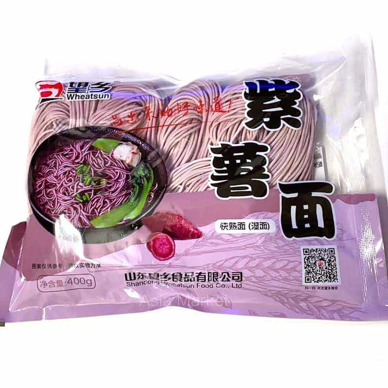 紫薯面Fresh Purple sweet potato noodle