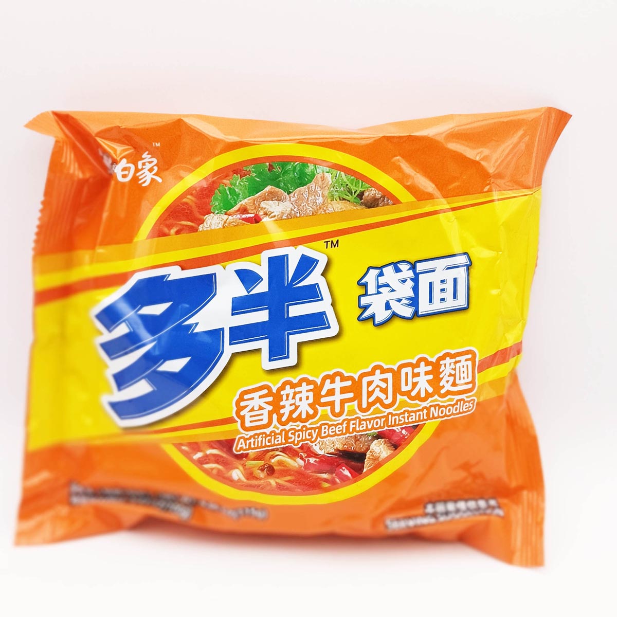 Spicy Beef Noodle 138g 多半袋香辣牛肉面