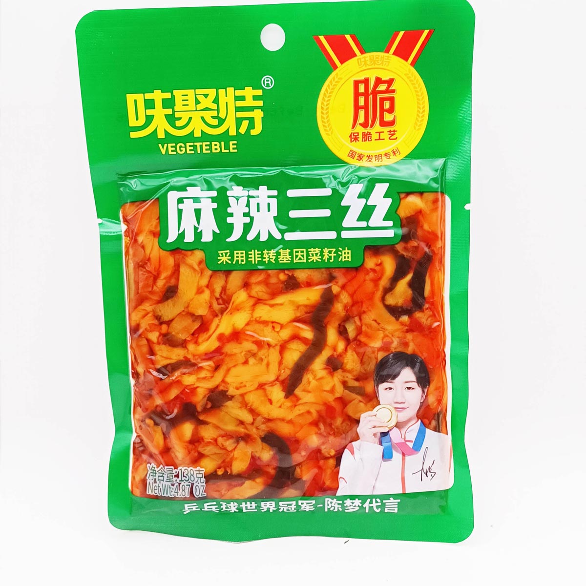 Spicy Sansi 138g Weijute 麻辣三丝