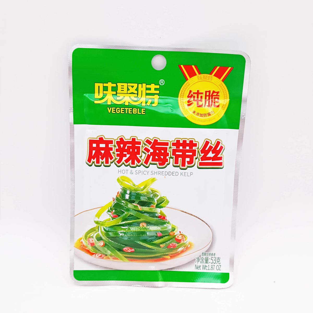 Chuannan Sliced Kelp Sour & Spicy 53g 麻辣海带丝