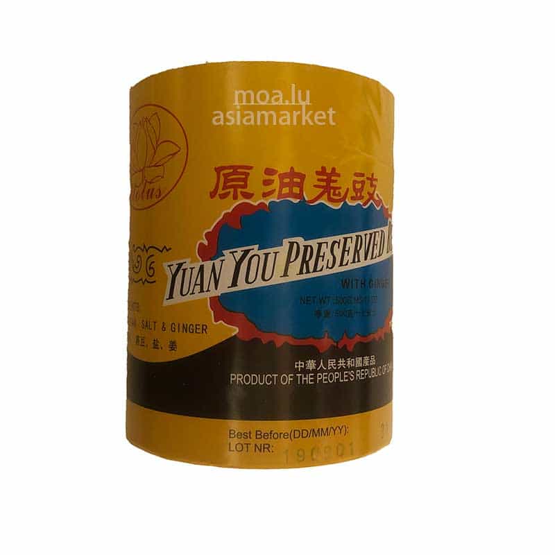 原油姜豉Preserved Bean 500g