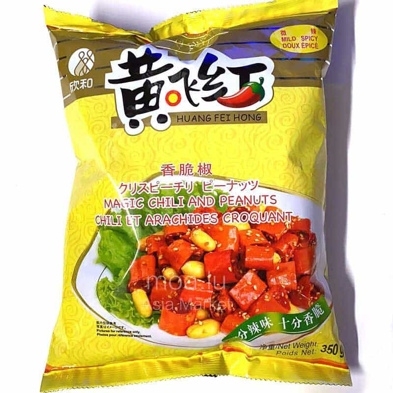 黄飞红香脆椒Magic Chili and Peanuts 350g