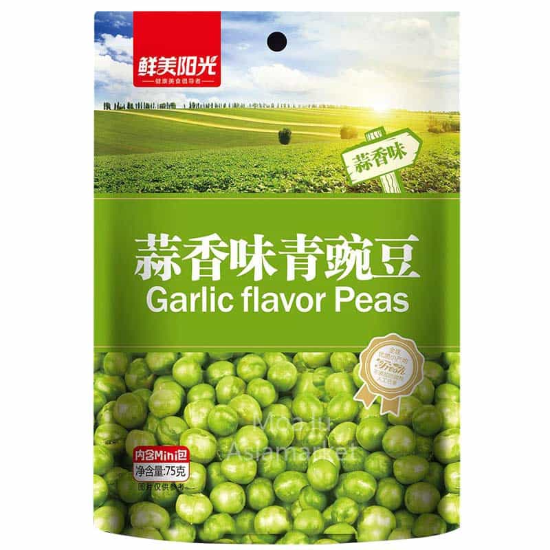 蒜香味青豌豆Green Peas - Garlic Flavour 75g