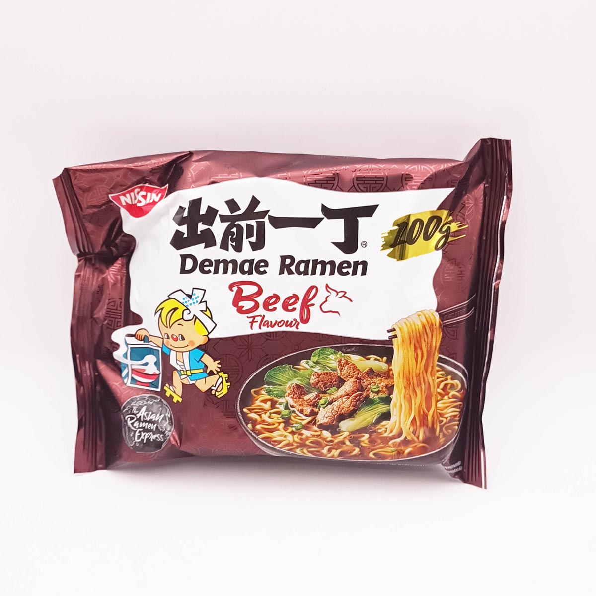 出前一丁牛肉面Inst.Noodles demae beef NISSLN 100g