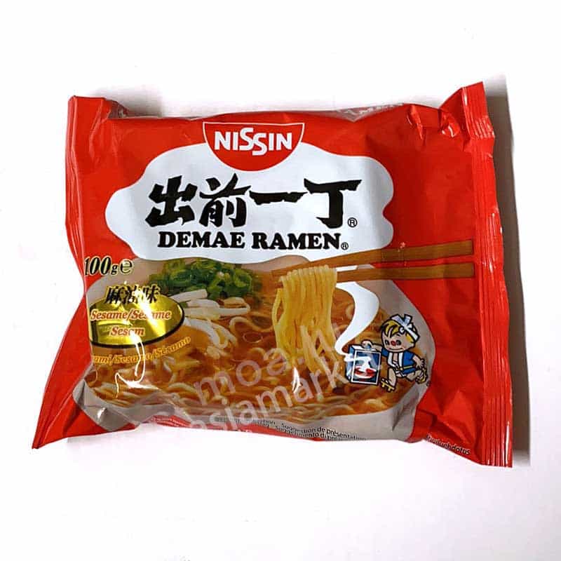 出前一丁麻油面Inst noodl.demae sesame NISSIN 100g