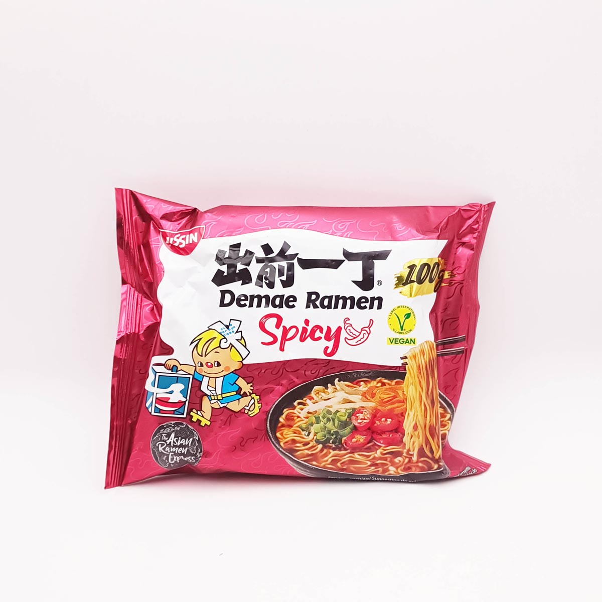 出前一丁香辣面Inst.Nood demae hot NISSIN 100g