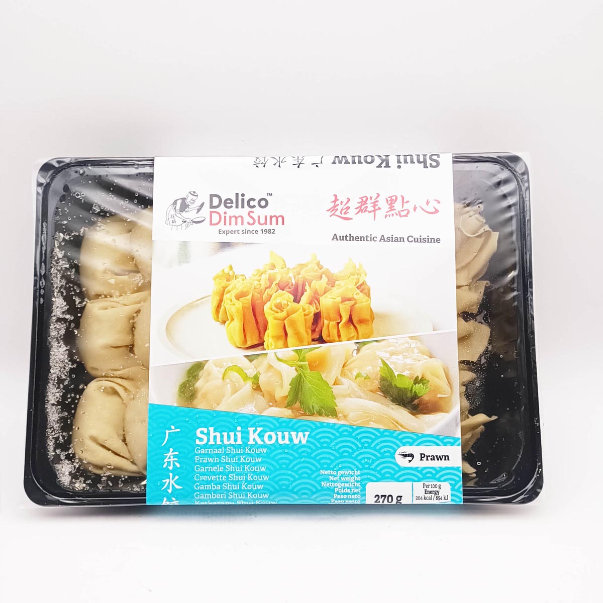 Shui Kouw 270g Delico 广东水饺 中盒