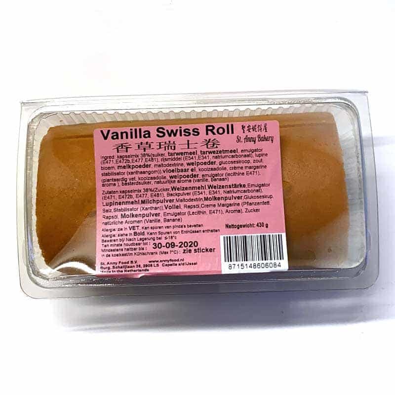 香草瑞士卷Vanilla Swiss Roll