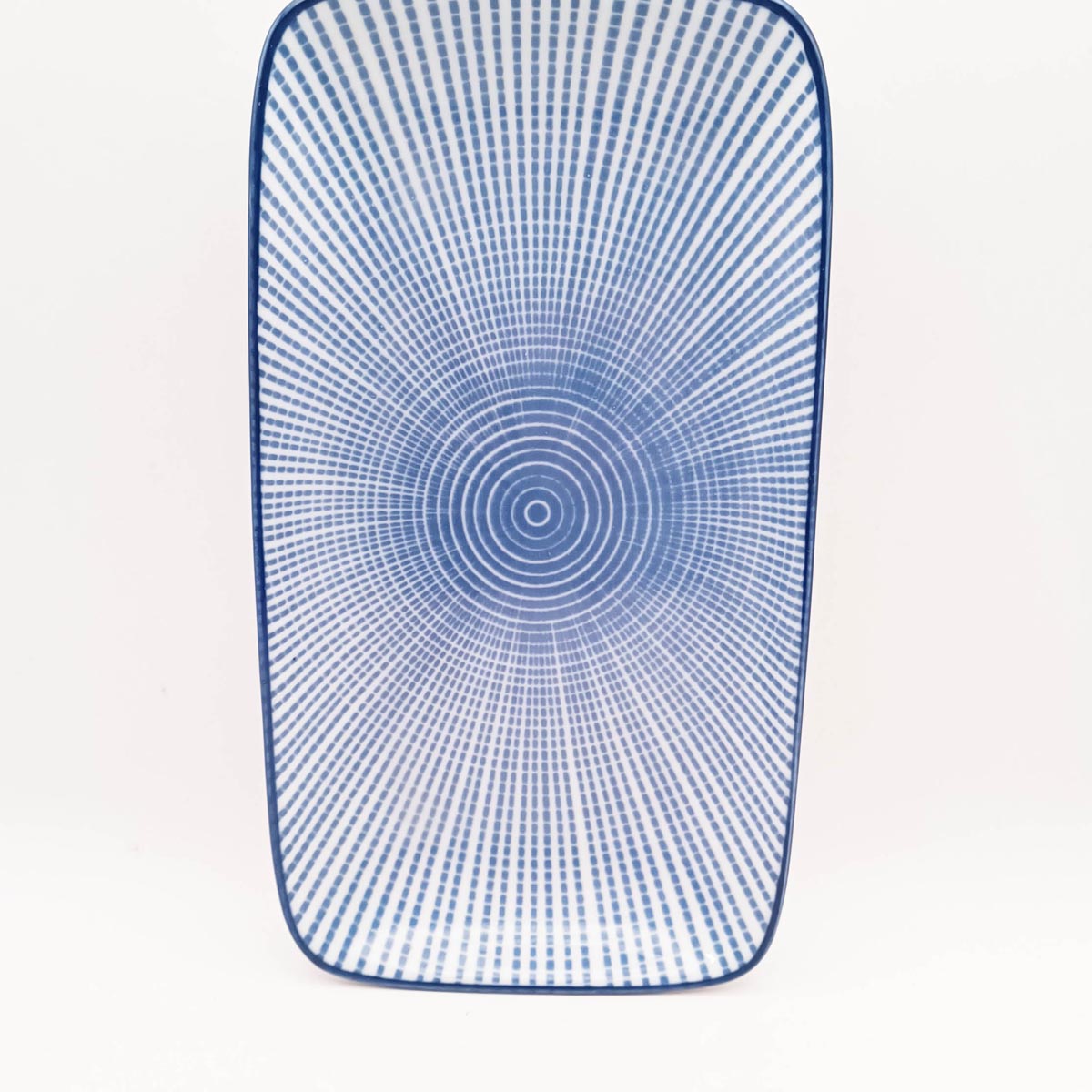 Assiette sushi Tokusa bleu 22,2 x 12,4 cm