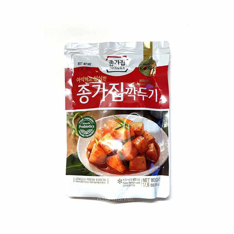 韩国泡菜萝卜Cut Radish Kimchi Kak Tuki