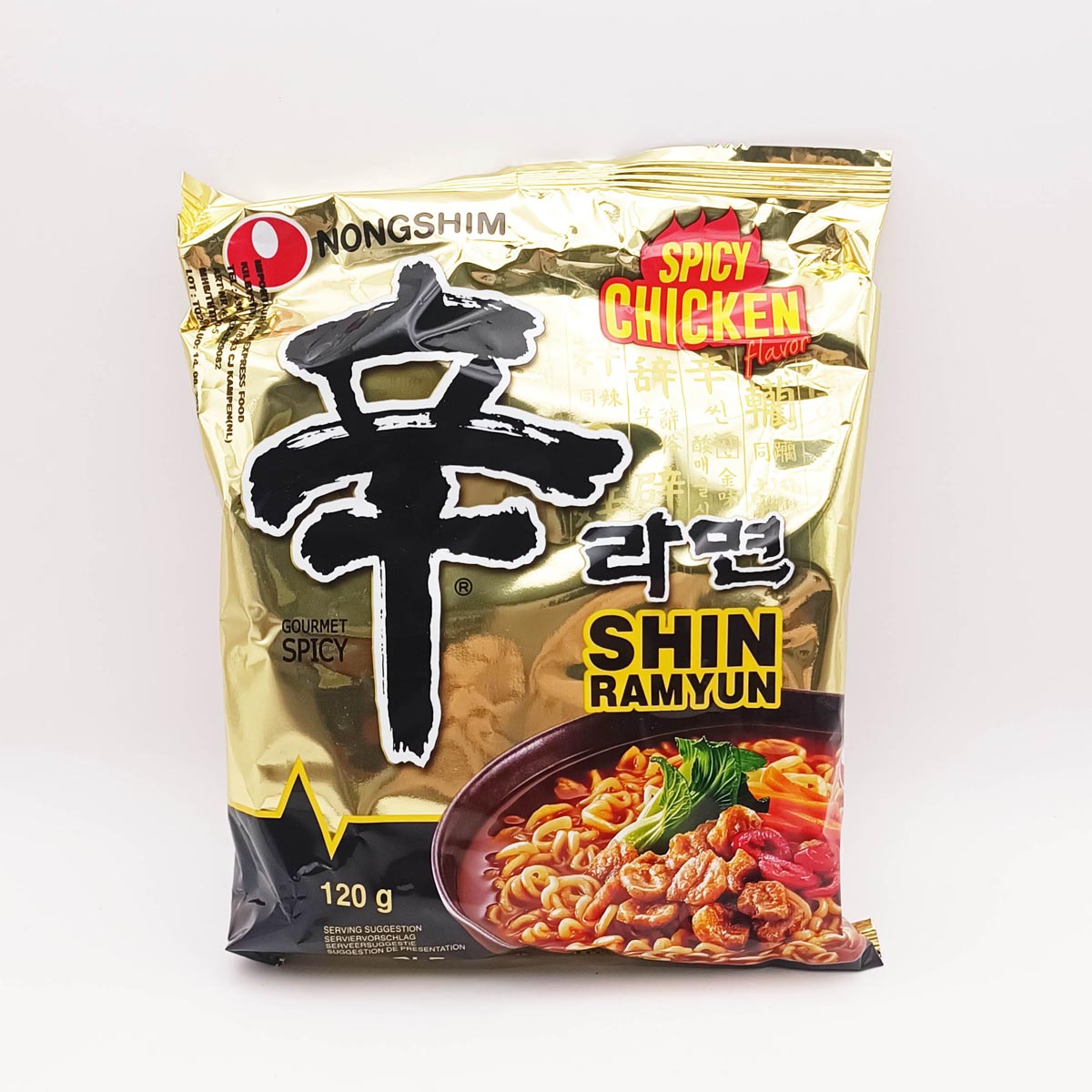Instant Noodles Shin Ramyun Chicken 120 G  NONGSHIM