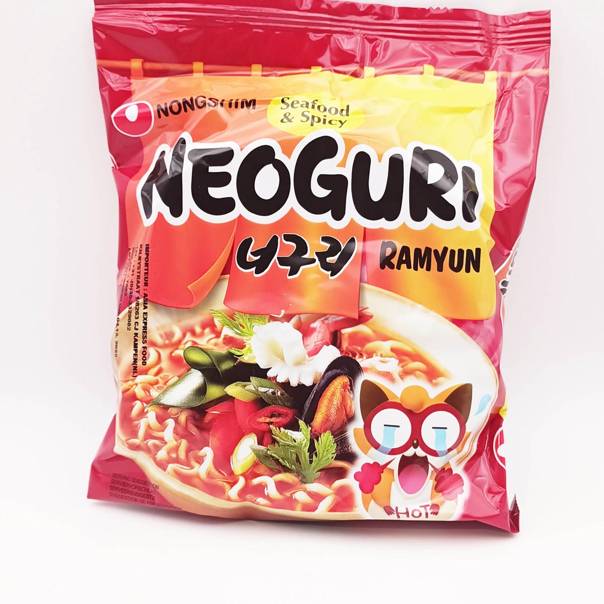 Instant noodle neoguri seafood spicy 120g