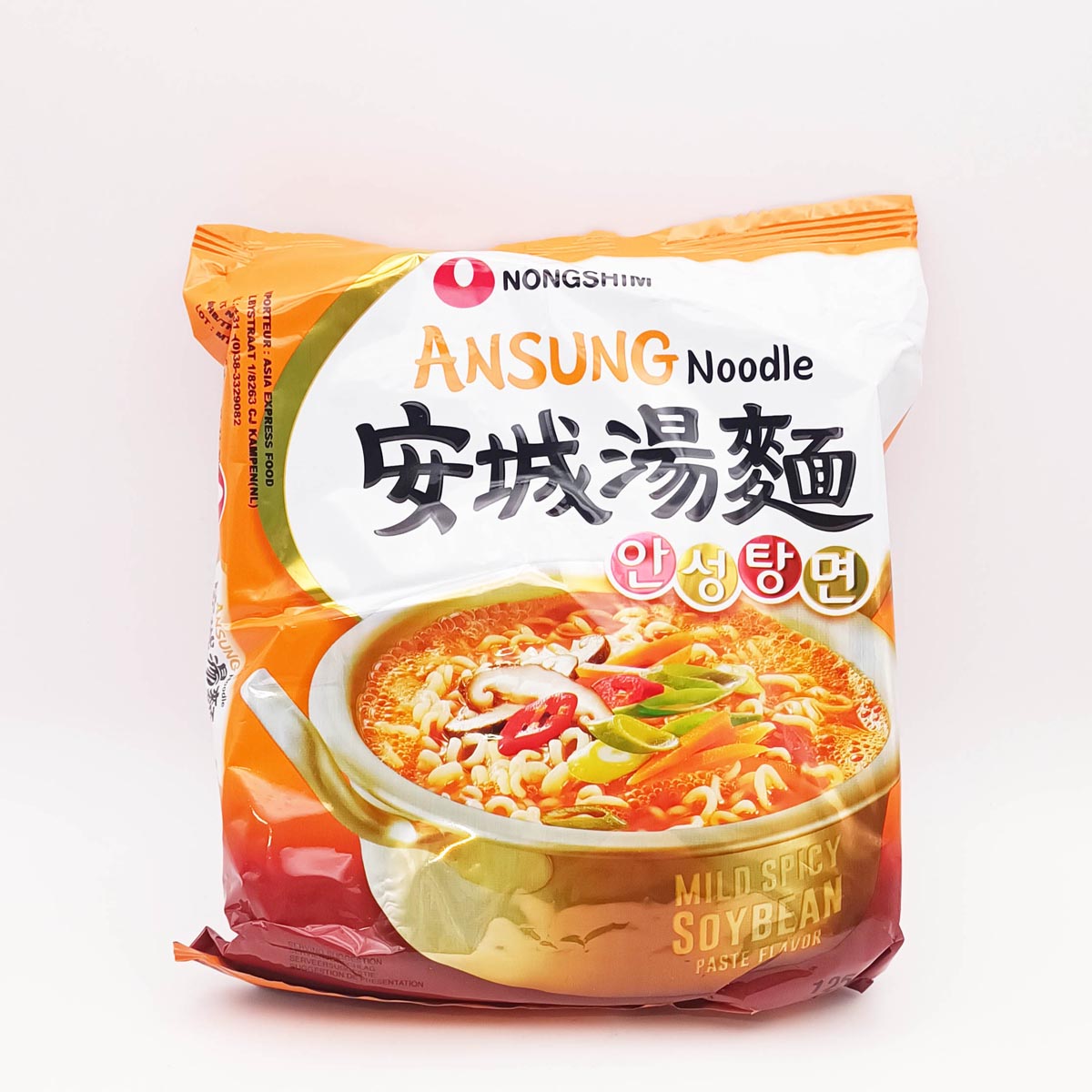 Noodle Ansung hot &spicy 125g