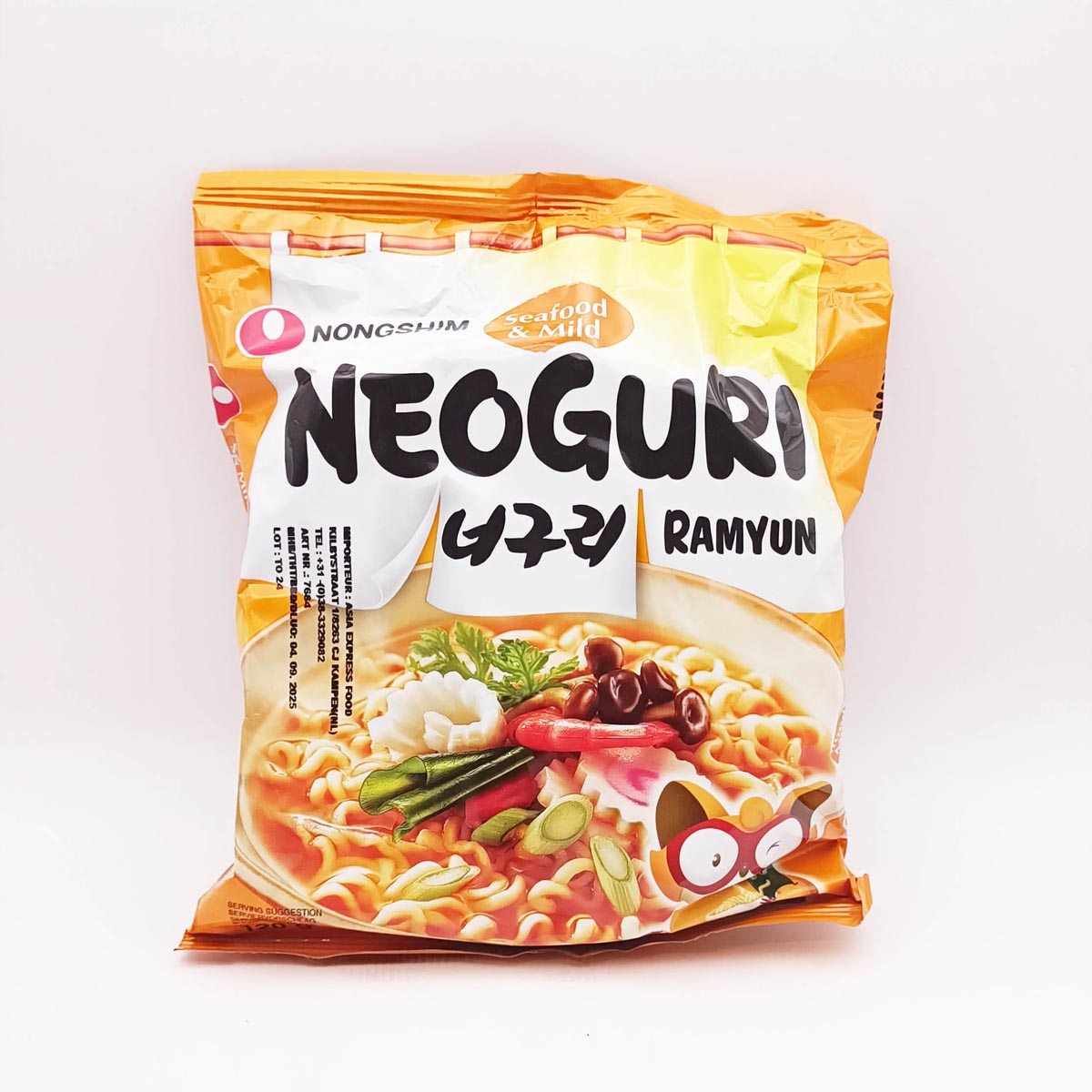 Neoguri Seafood Mild Noodle 120g