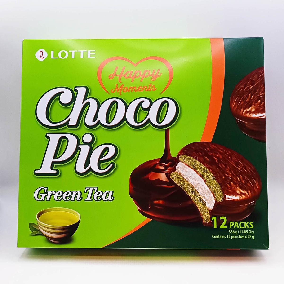 Lotte Chocopie Green Tea12x28g