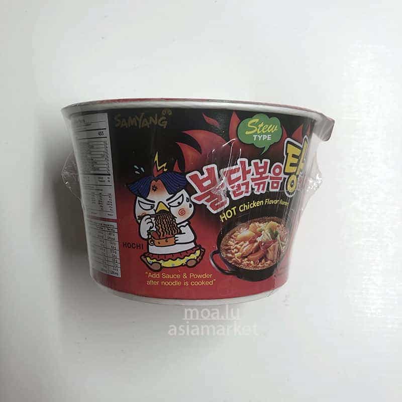 Hot chicken cup noodle Stew